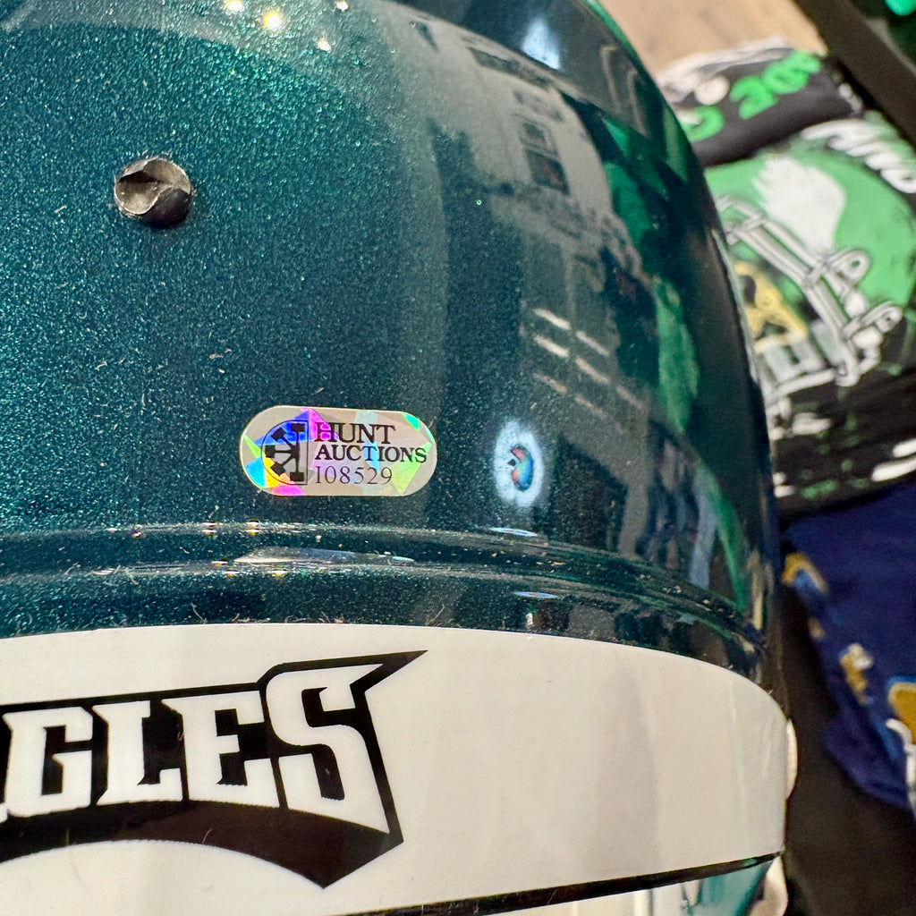 Brian Dawkins Signed Philadelphia Eagles Replica Helmet