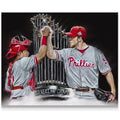 Brad Lidge and Carlos Ruiz - Jordan Spector Slim Reaper Print - 1st edition - 16x20
