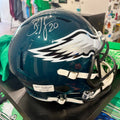 Brian Dawkins Signed Philadelphia Eagles Replica Helmet