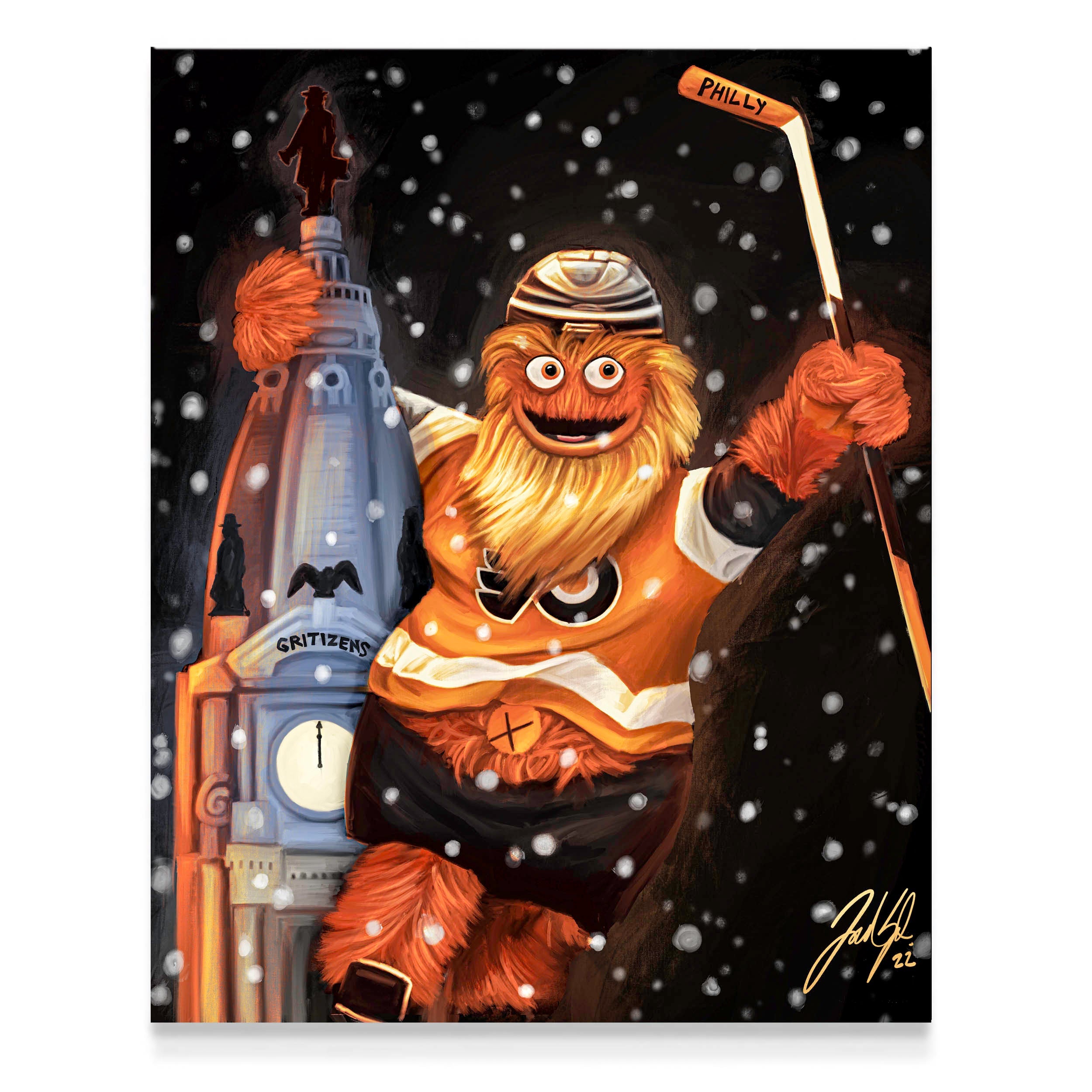 Gritty “GRITIZENS” Philadelphia Flyers