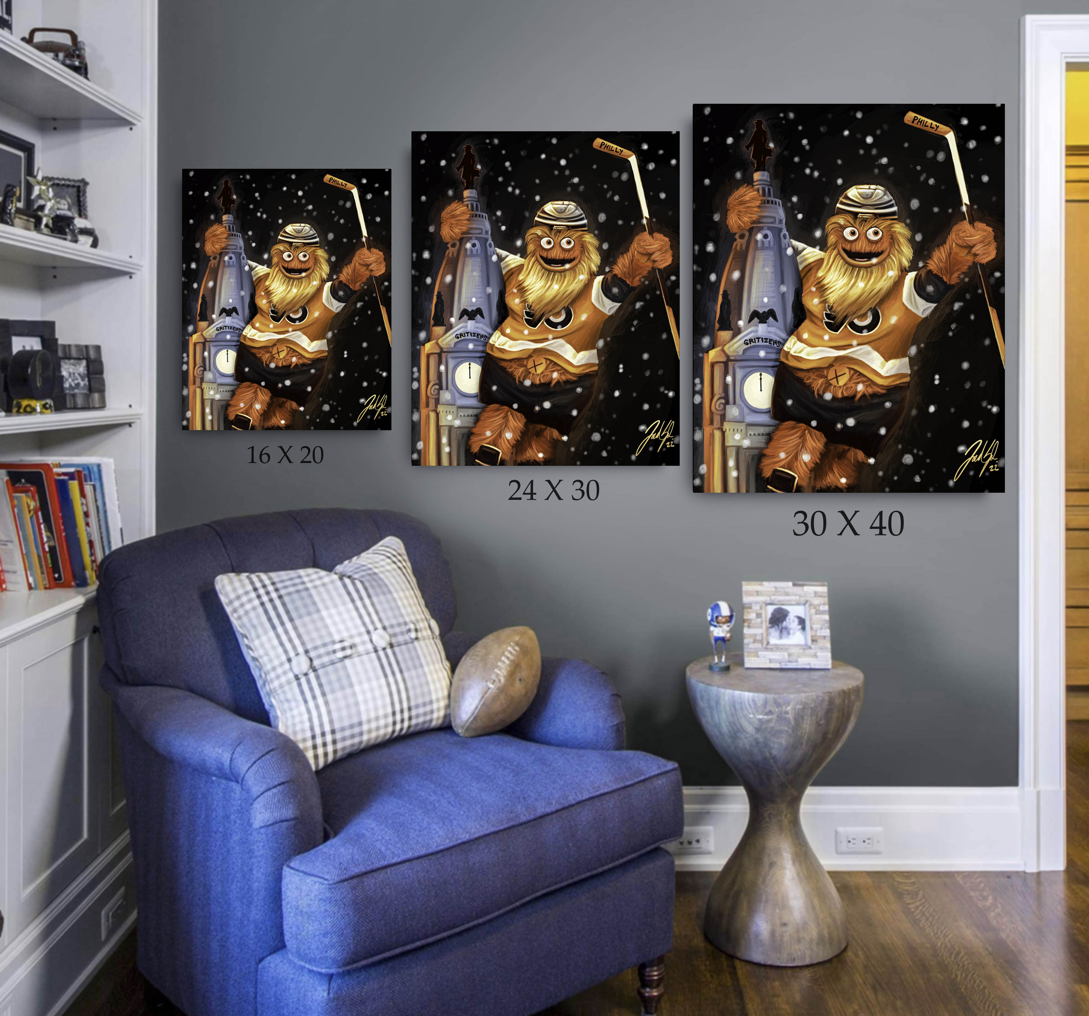 Gritty “GRITIZENS” Philadelphia Flyers