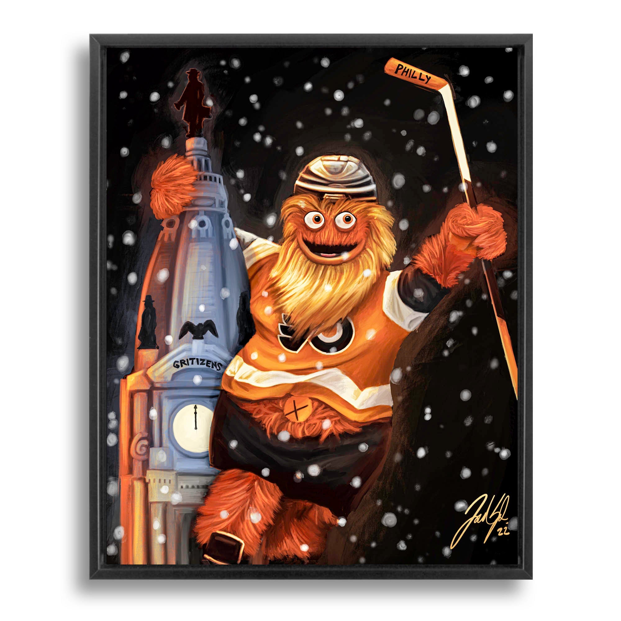 Gritty “GRITIZENS” Philadelphia Flyers