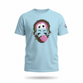 Hair Flow and Bubble Blow Tee - Ocean Blue
