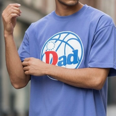 Philly Hoops Dad Tee