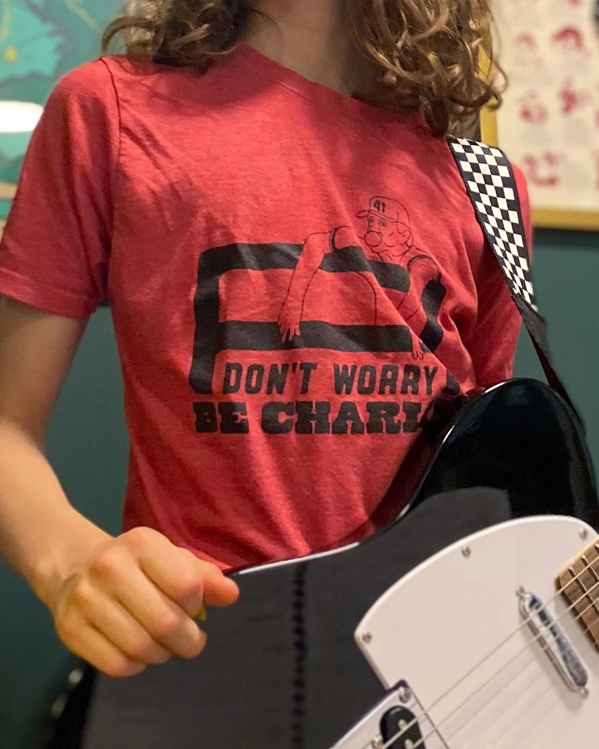 Don’t Worry Be Charlie Tee
