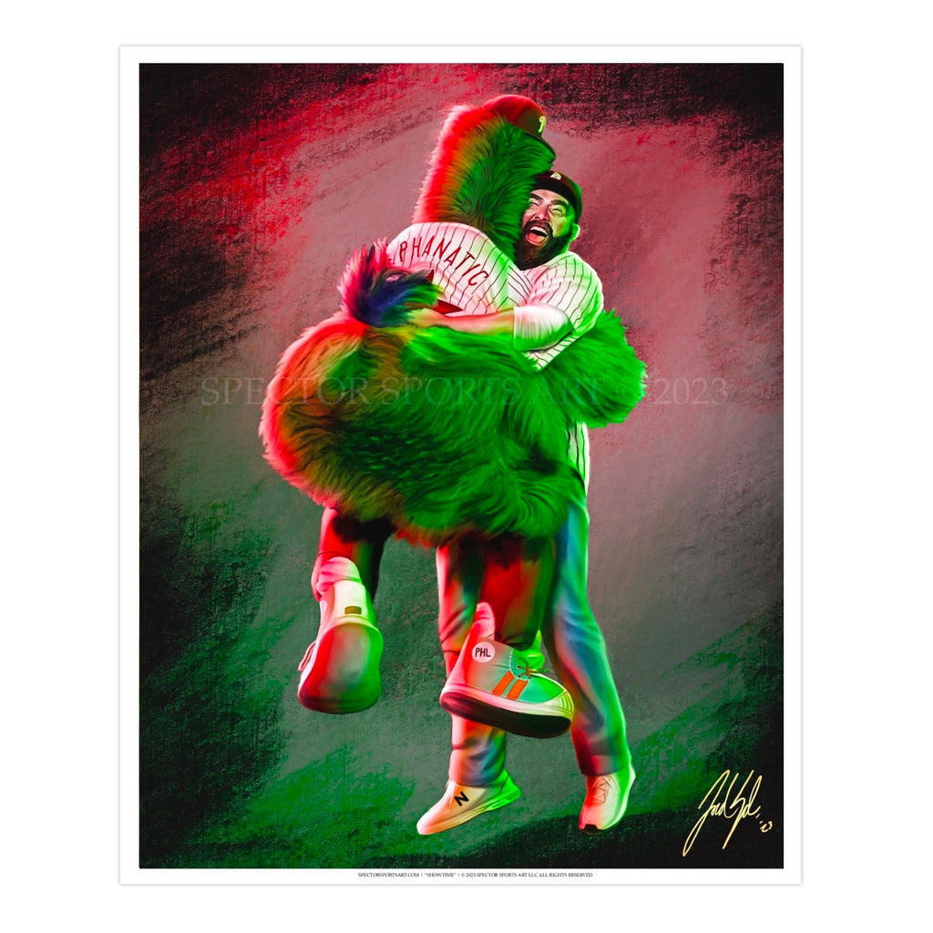 The Phillie Phanatic & Jason Kelce “Best Friends”