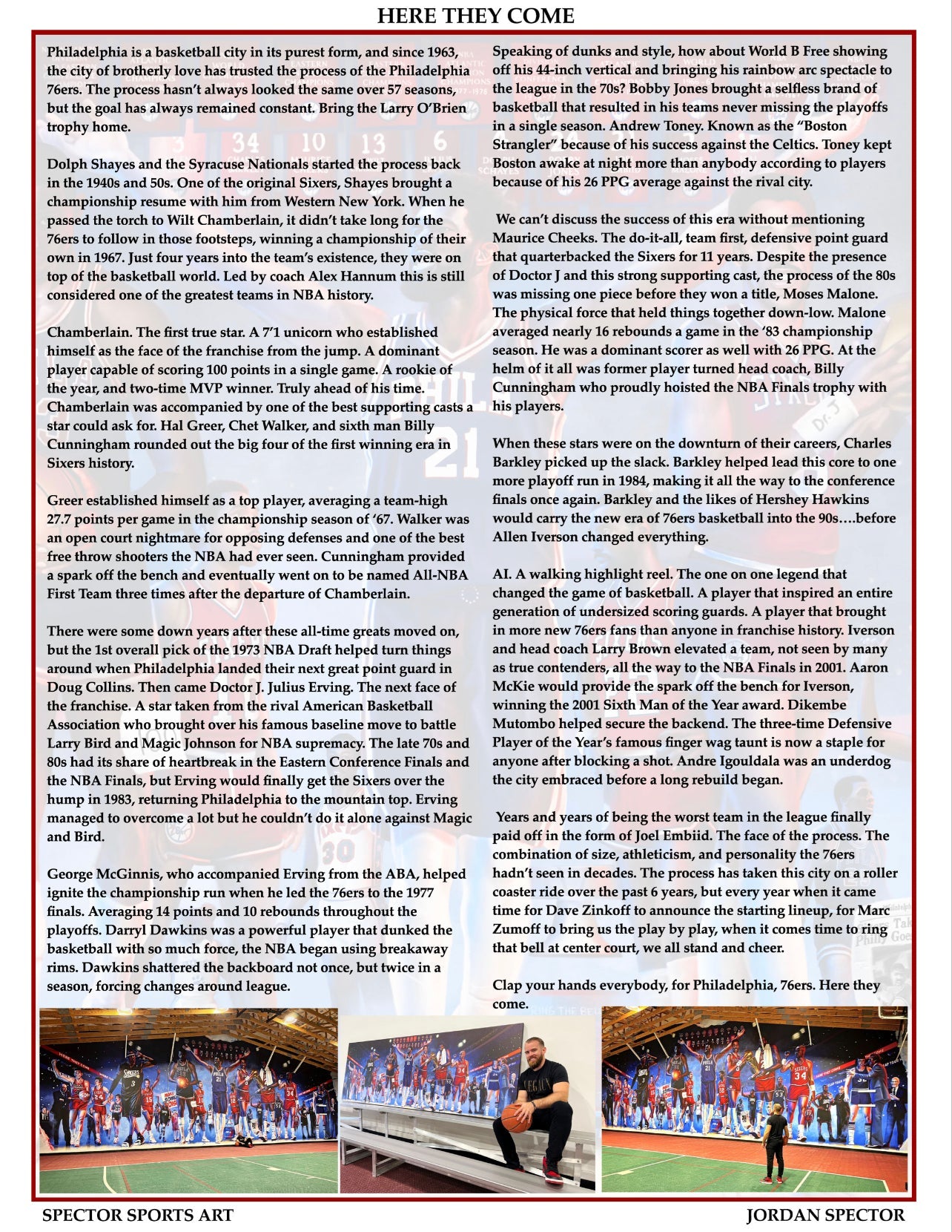 Sixers Legacy "Here They Come"