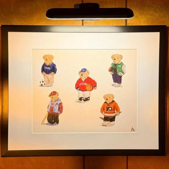 Philly Drip Bears 8x10 Print
