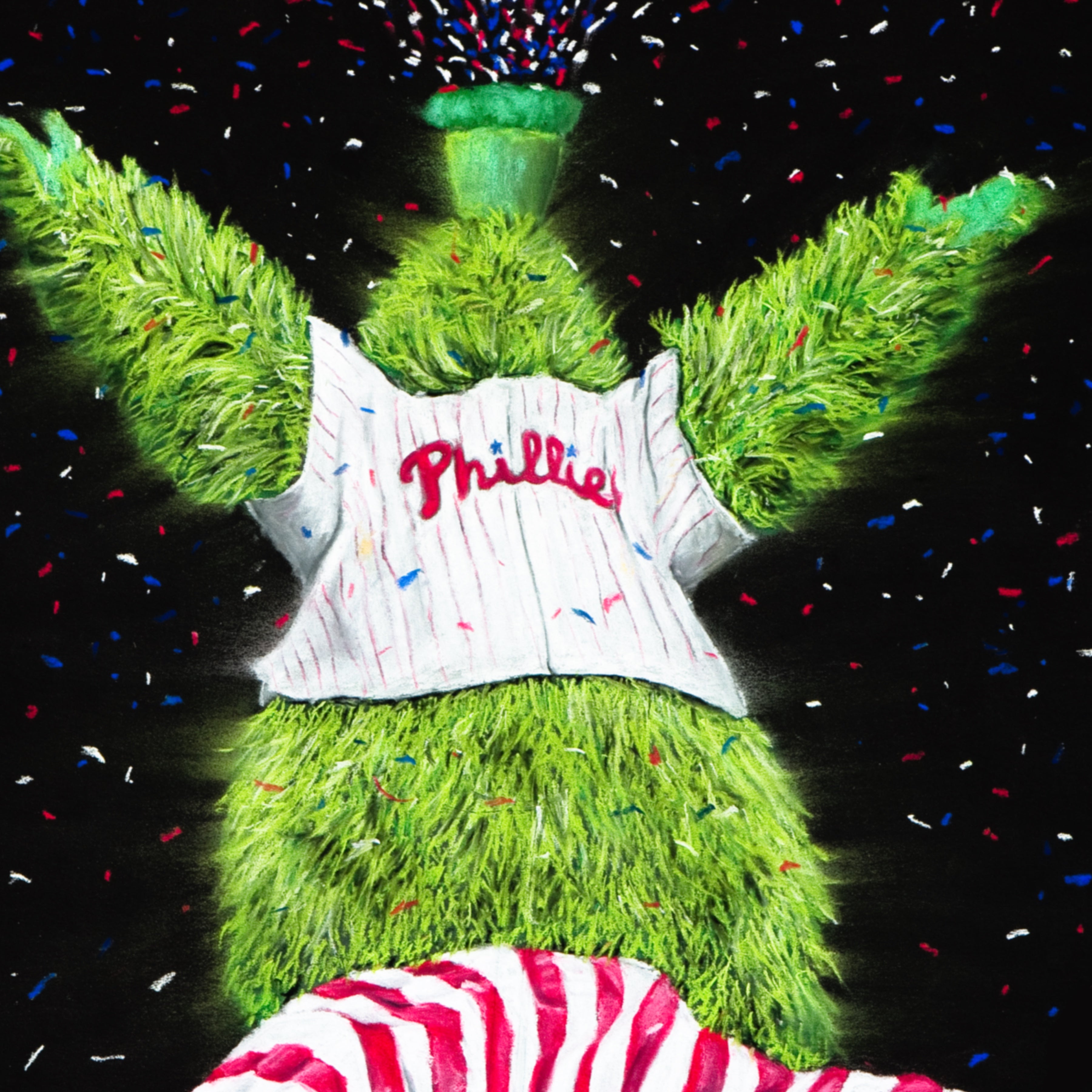 Phillie Phanatic "PARTY ON BROAD"