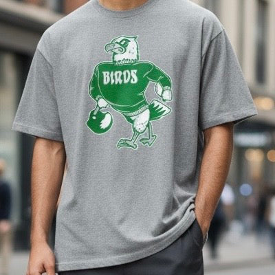 Birds Retro Mascot Tee