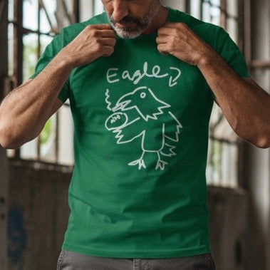 Sketchy Eagles Tee