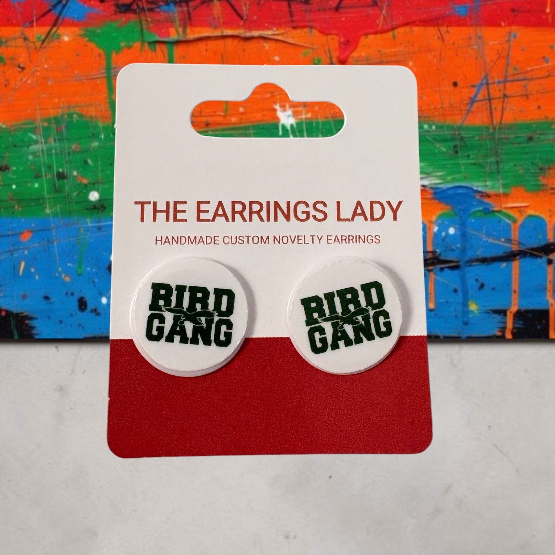 Bird Gang Stud Earrings