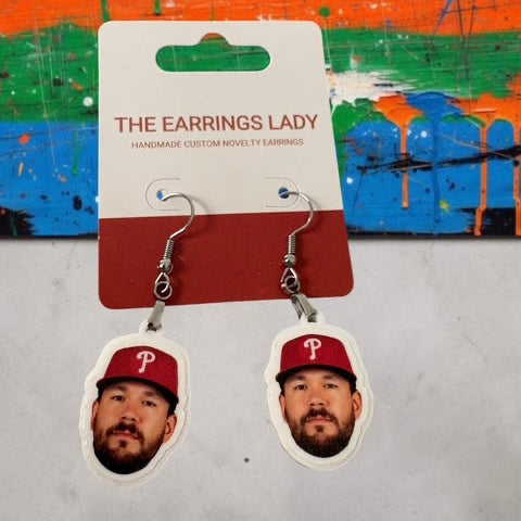 Kyle Schwarber Dangle Earrings
