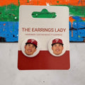 J.T. Realmuto Stud Earrings