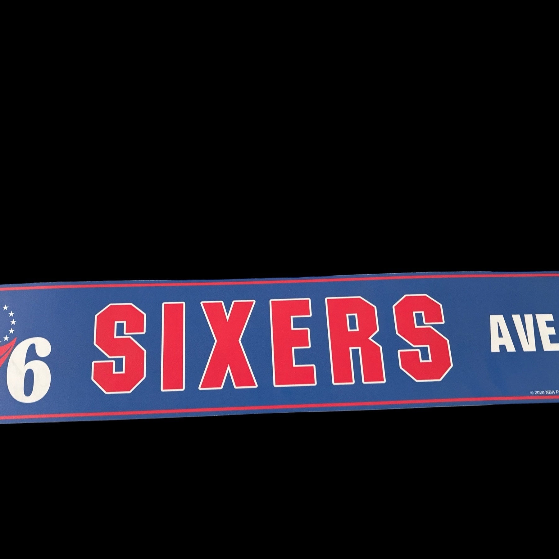 Sixers Street Sign - Vinyl - 5" x 24"