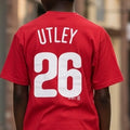 Chase Utley Shirsey, Youth Small - Vintage