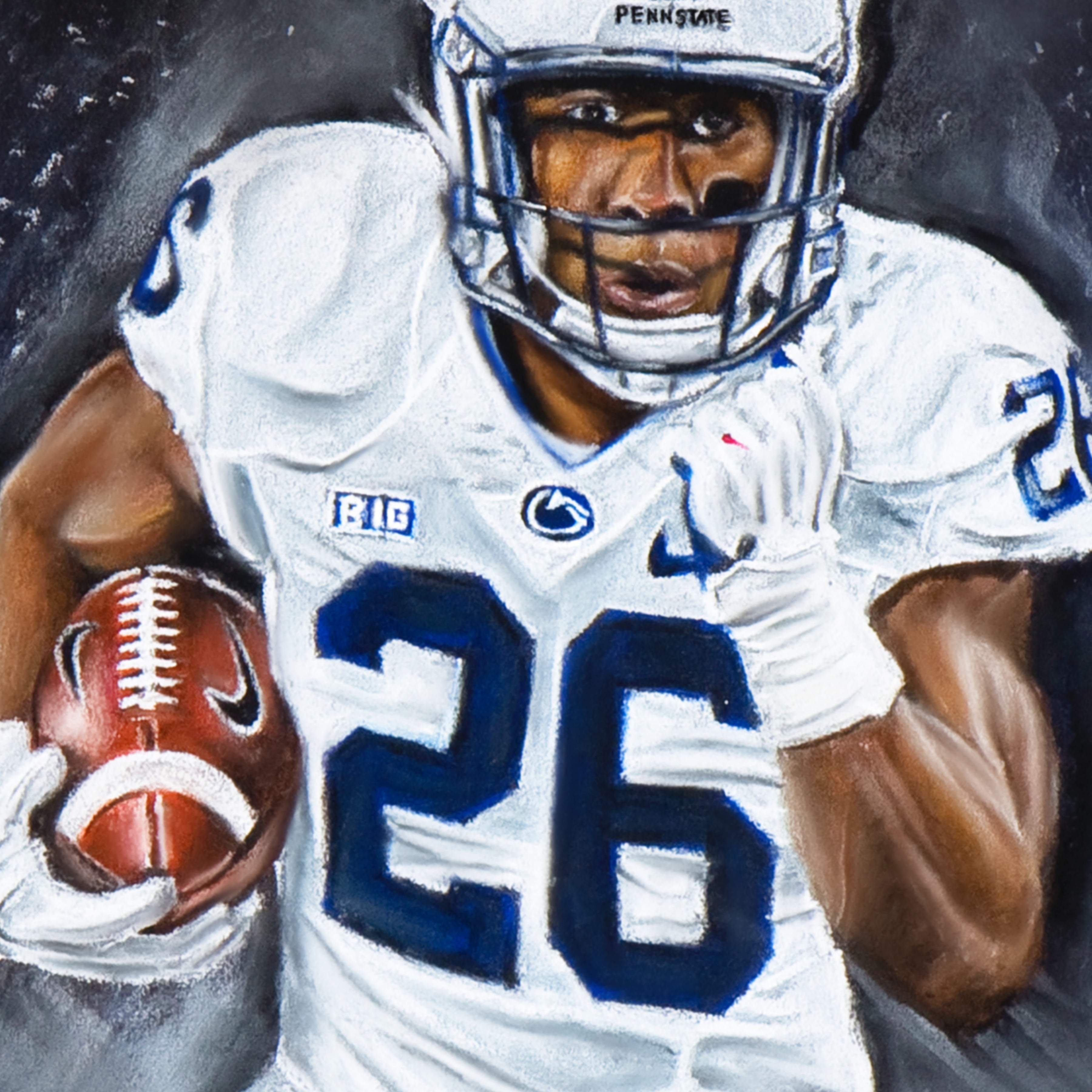 Saquon Barkley "A Lions Bark"