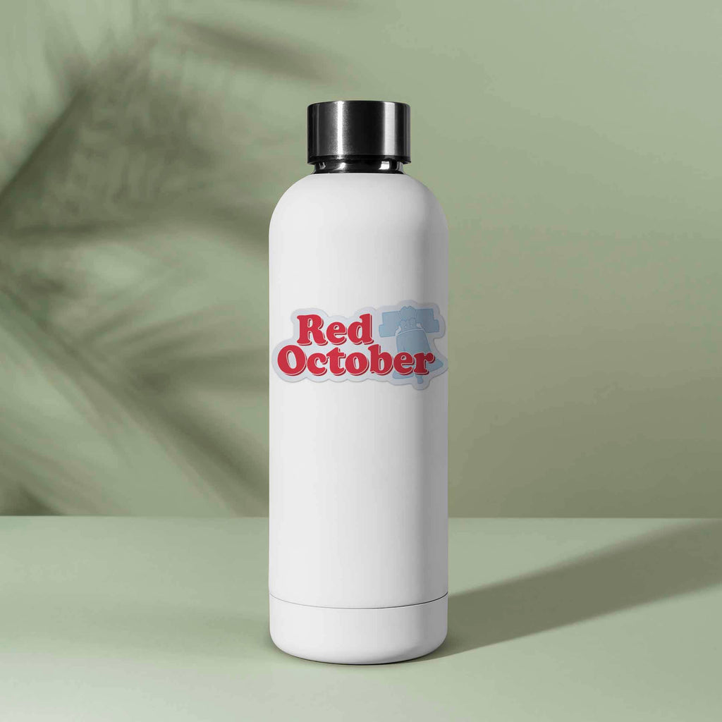 Red October Philly Sports Sticker