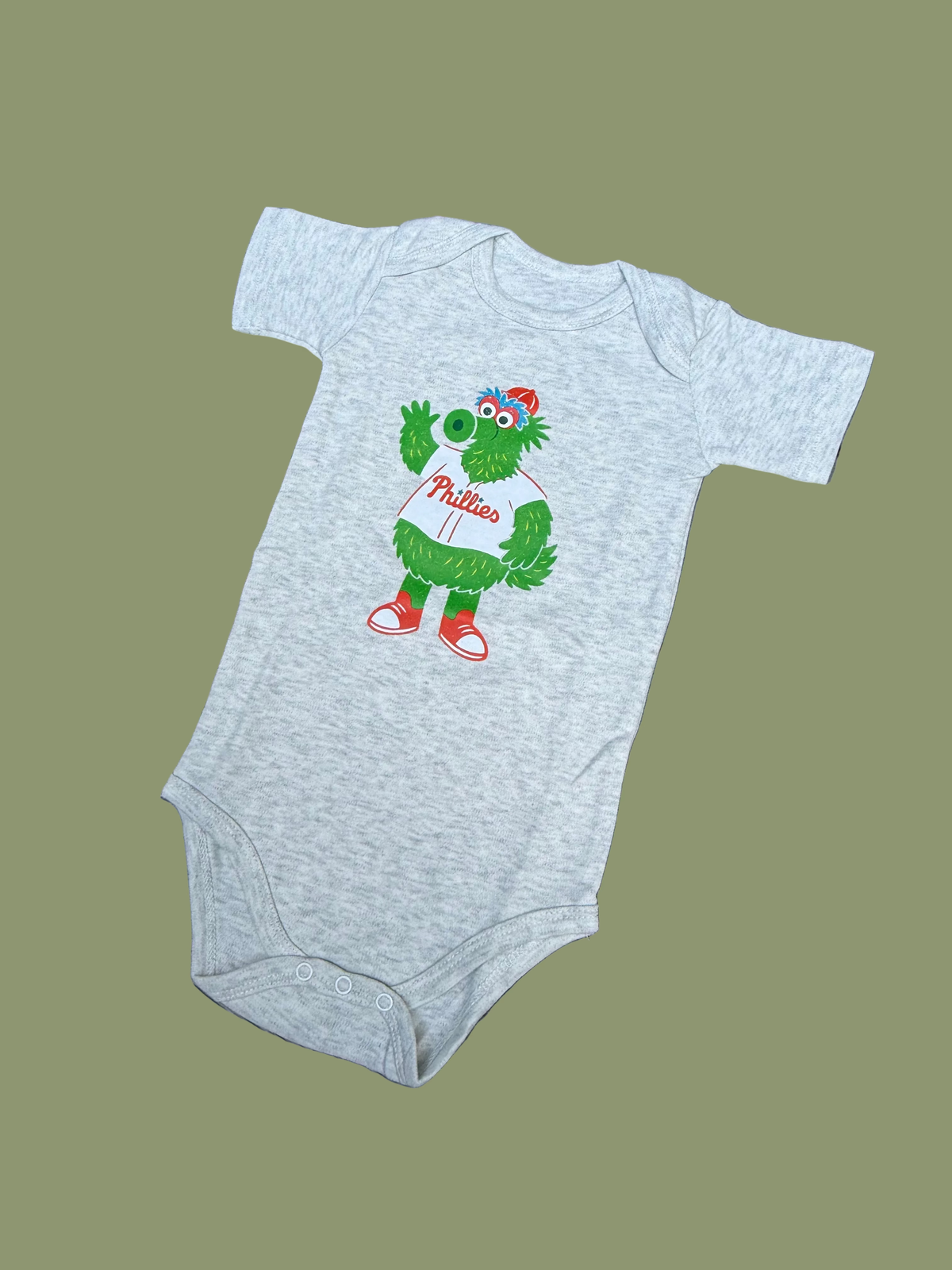 Philly Baseball Mascot Onesie