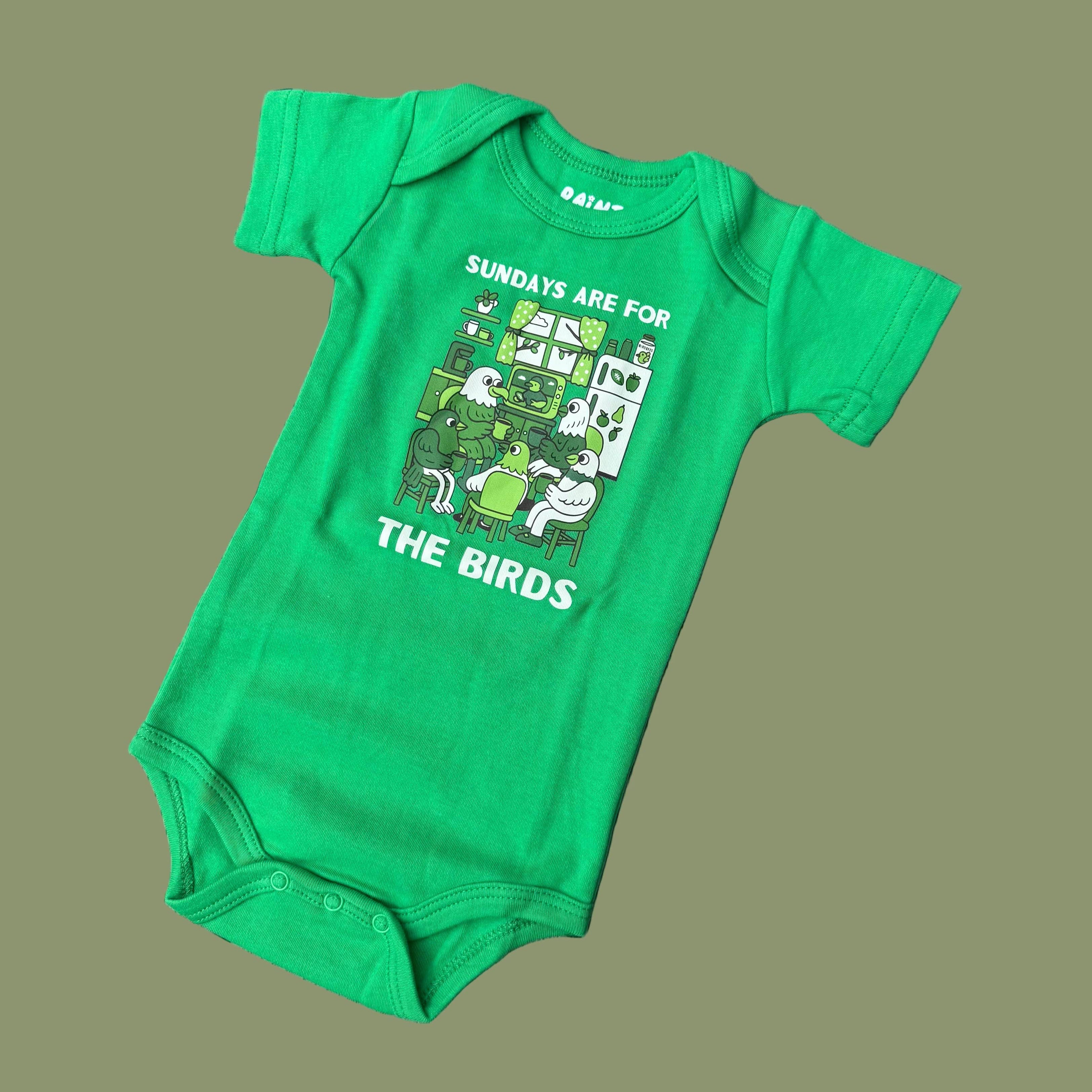 Sundays Are For The Birds Onesie