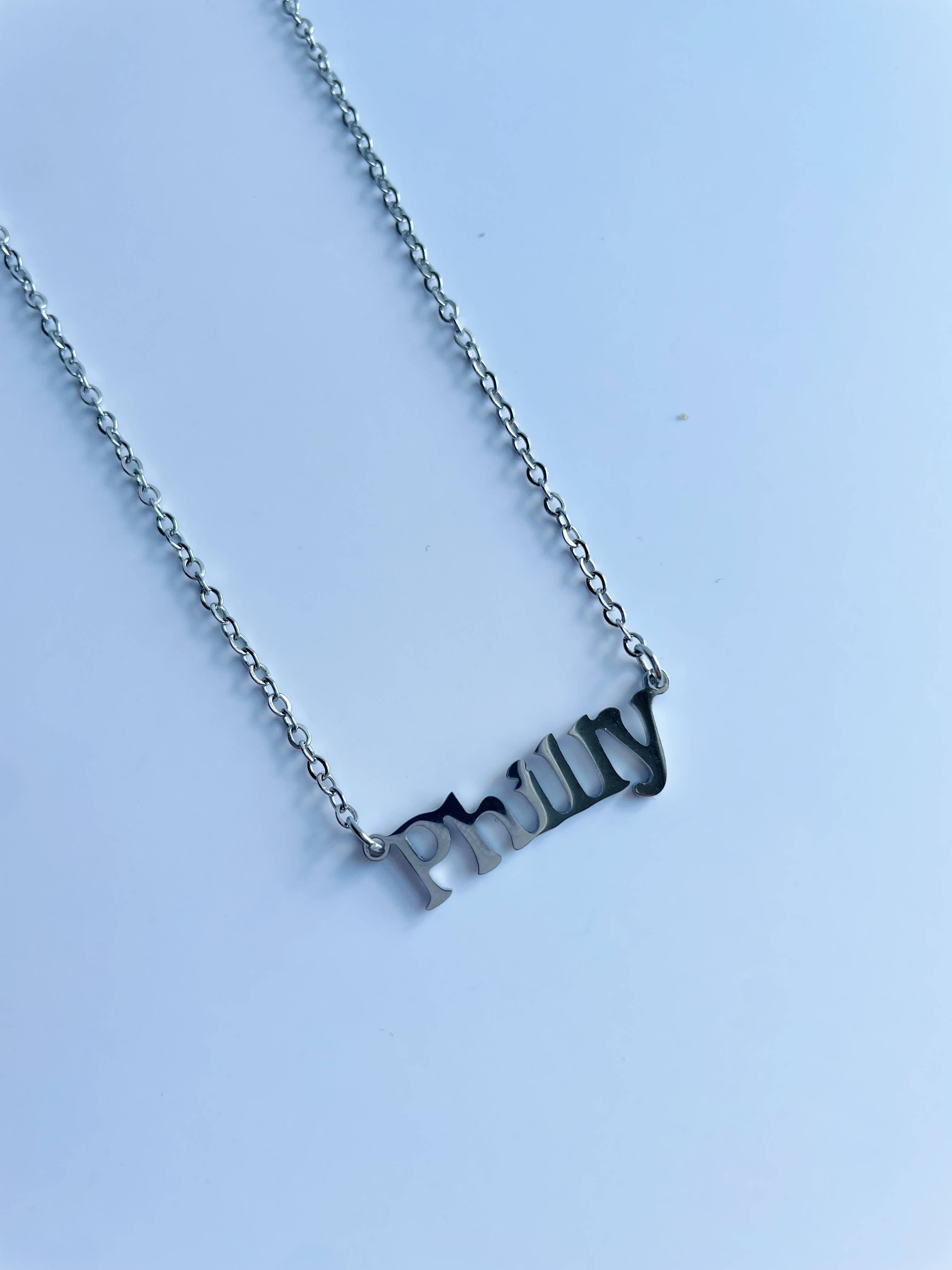 PHILLY Necklace ~ Gold or Silver Philadelphia themed Pendant