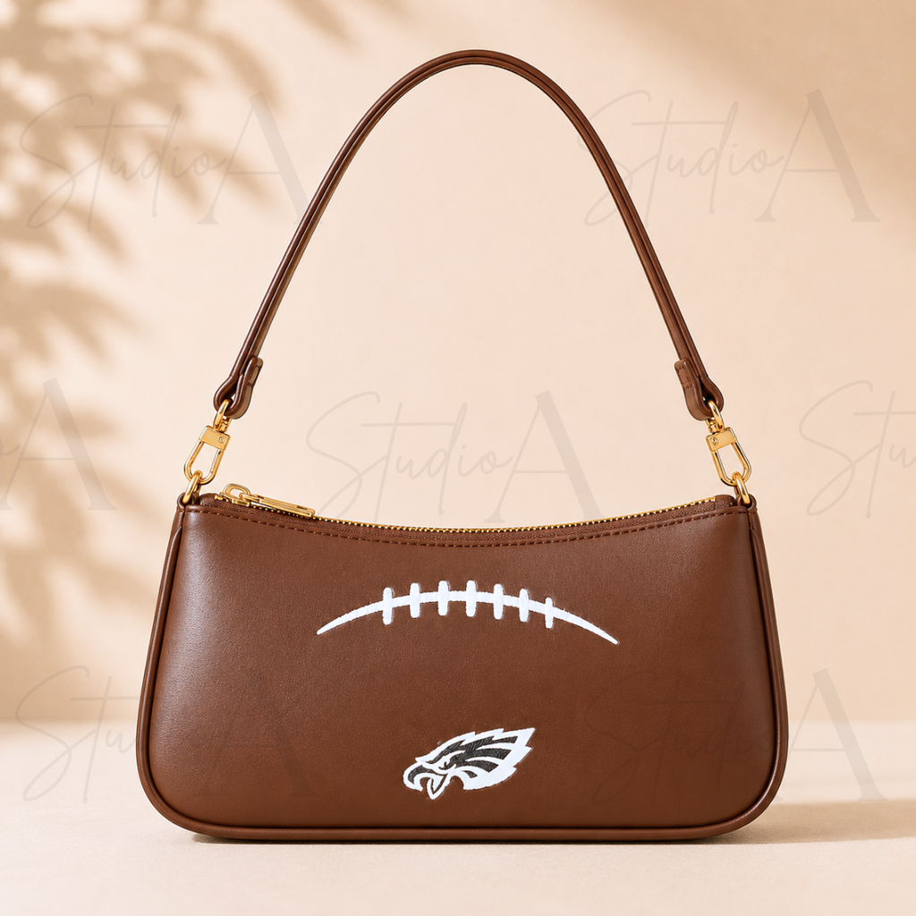 Philadelphia Eagles Football Leather Purse