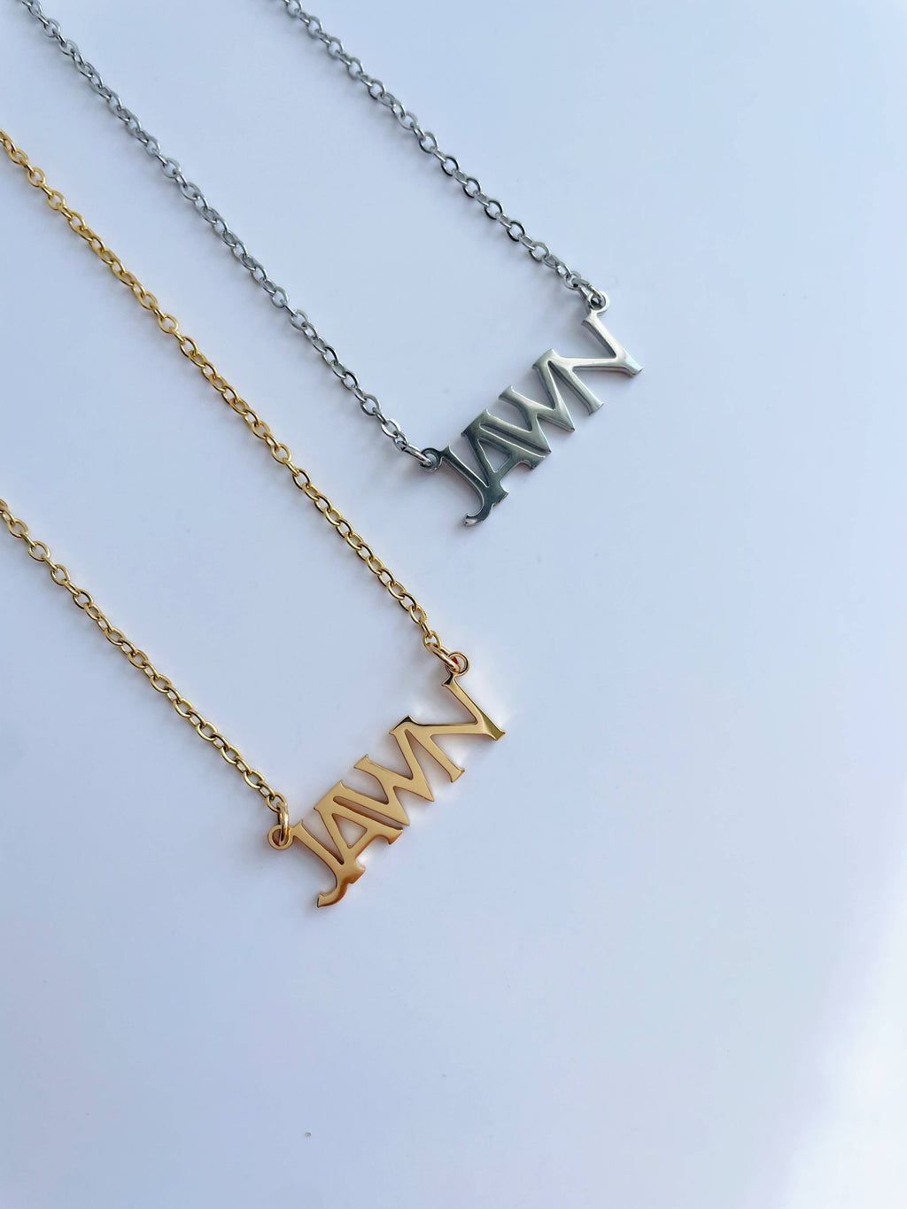 JAWN Necklace ~ Gold or Silver Philly themed Pendant