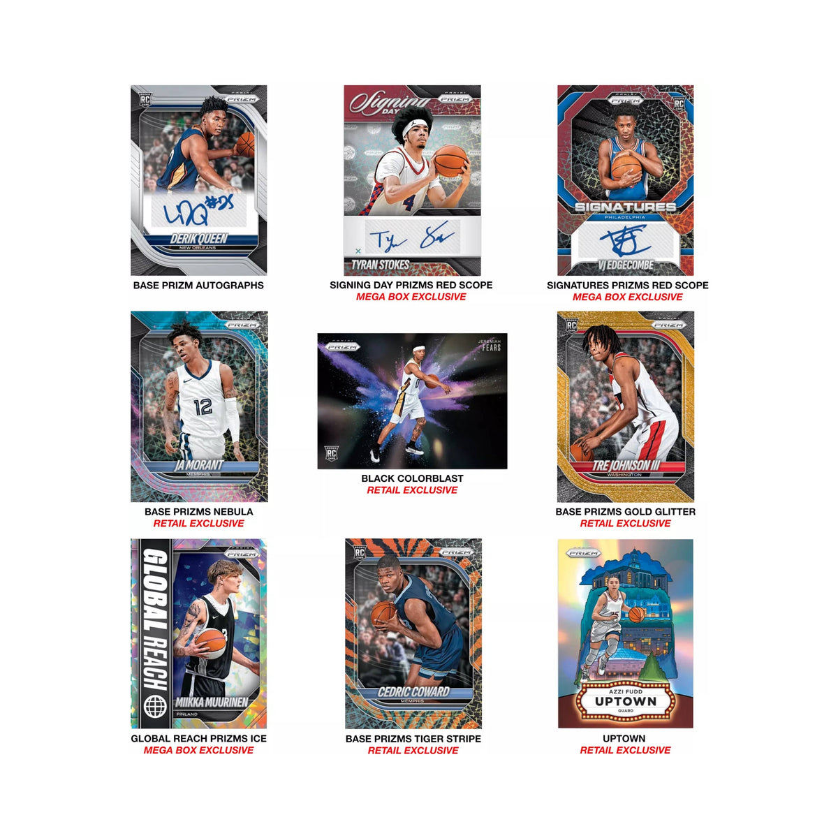 2025-26 Panini Prizm Basketball Cards - Single Pack