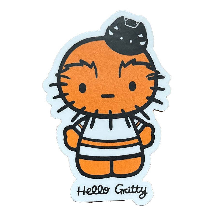 Hello Gritty Sticker