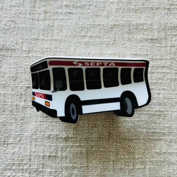 Septa Bus Hair Clip
