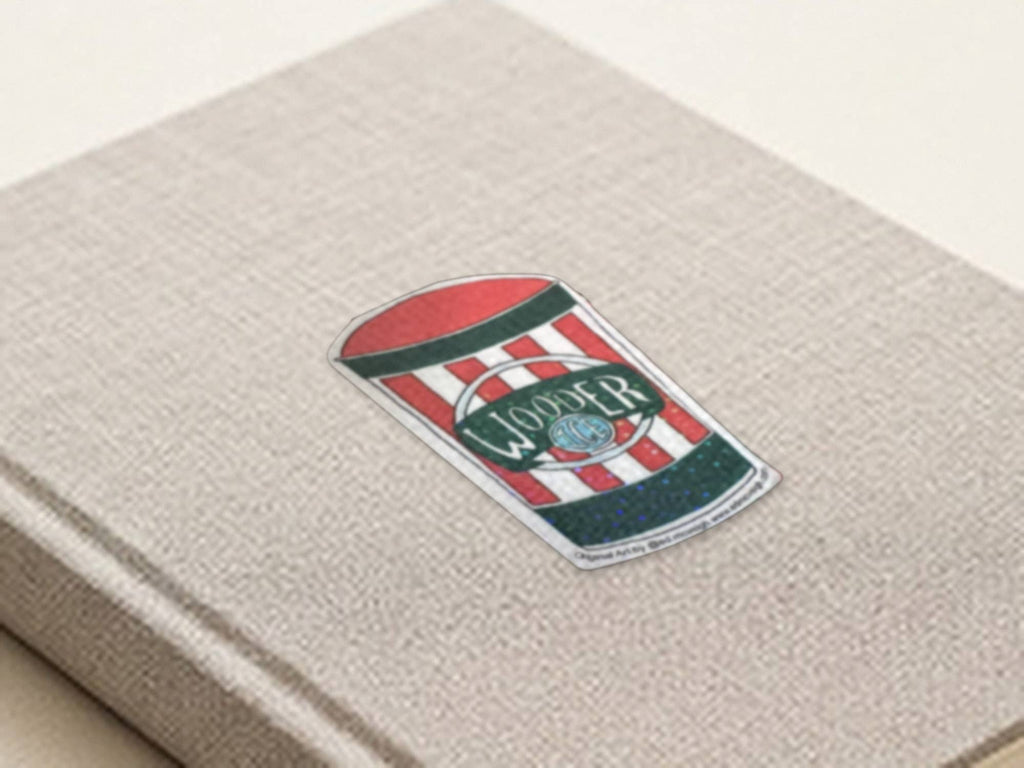 Philly Wooder Ice Sticker, Water Ice Cup Decal, Philadelphia
