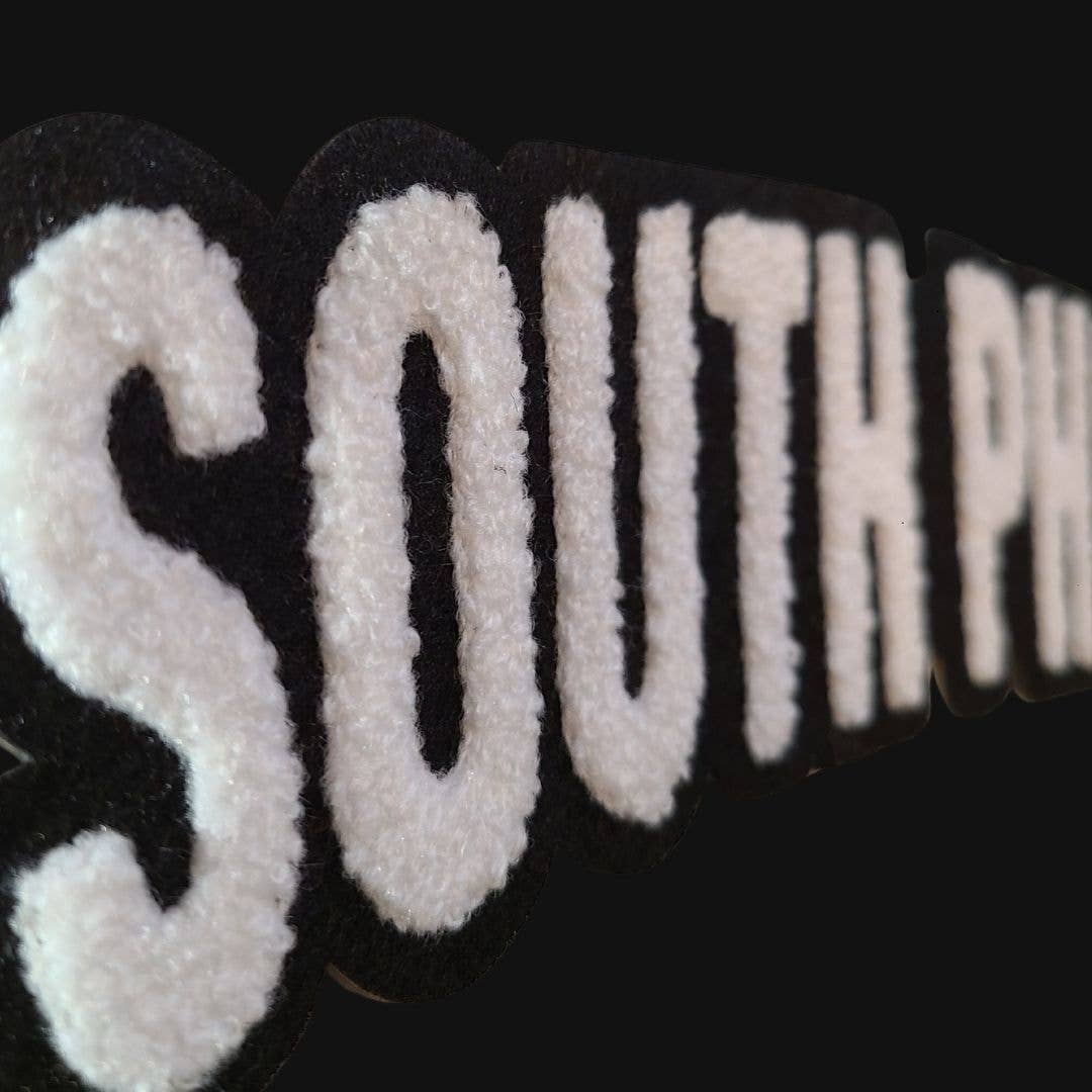 South Philly Hoodie Chenille Embroidery Soft