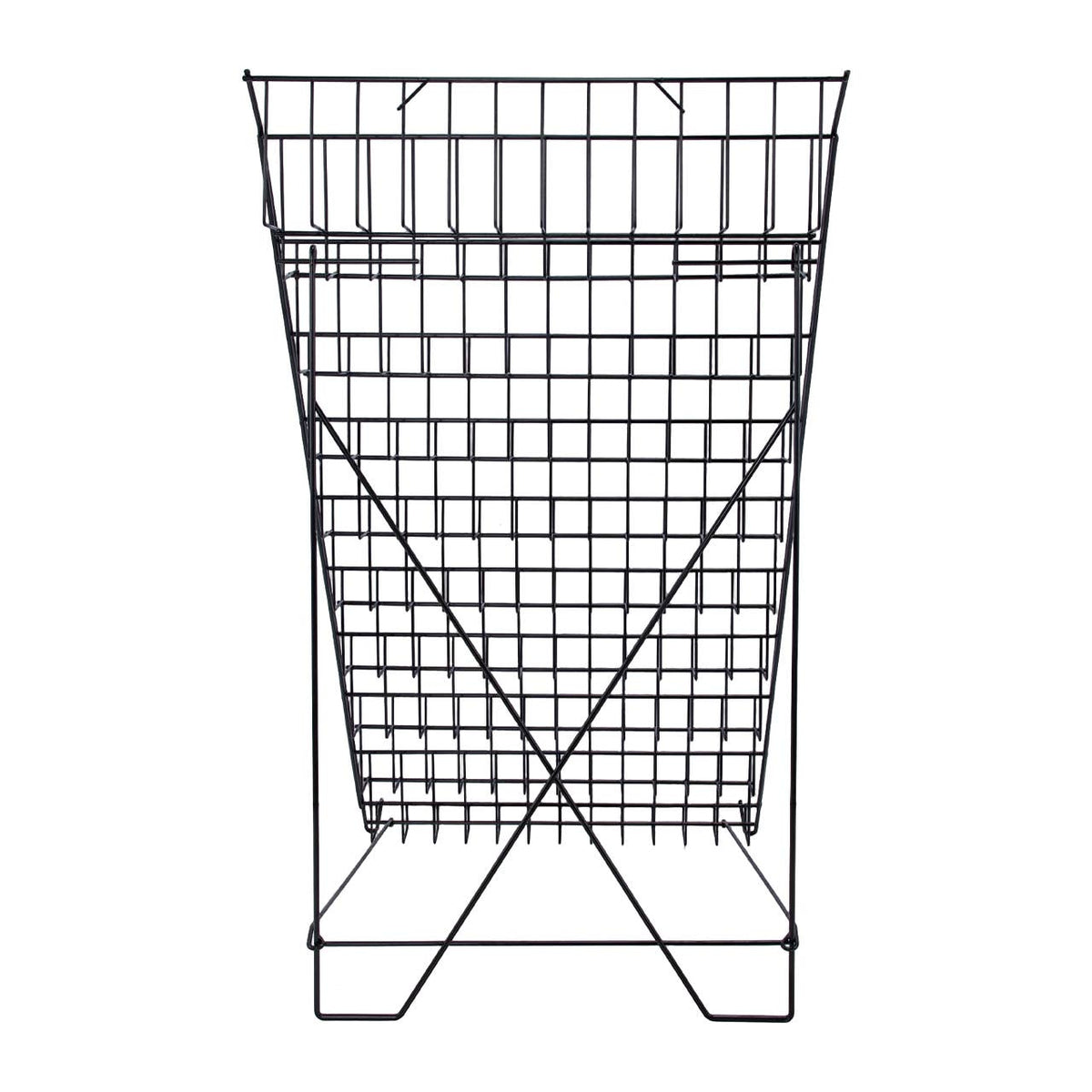 Black Floor-Standing Wire Rack - 46''H x 26 1/2''W x 31''D
