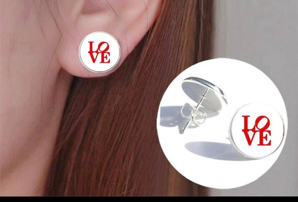 Philadelphia LOVE Earrings