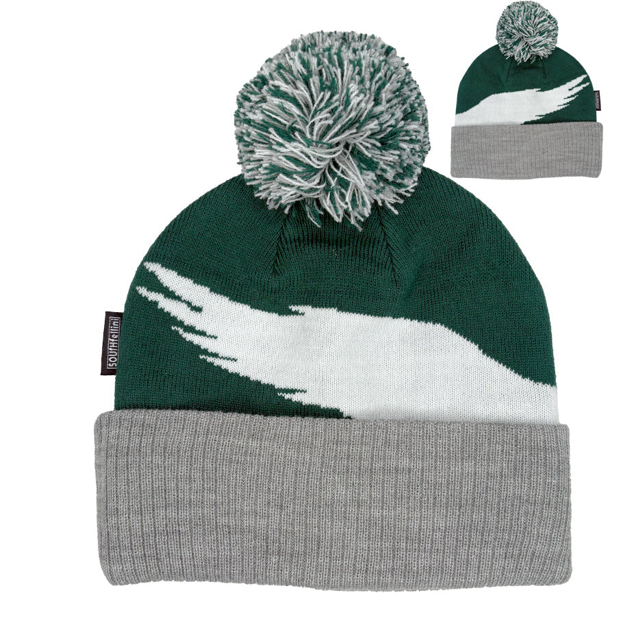 Helmet Head Beanie (dark green)