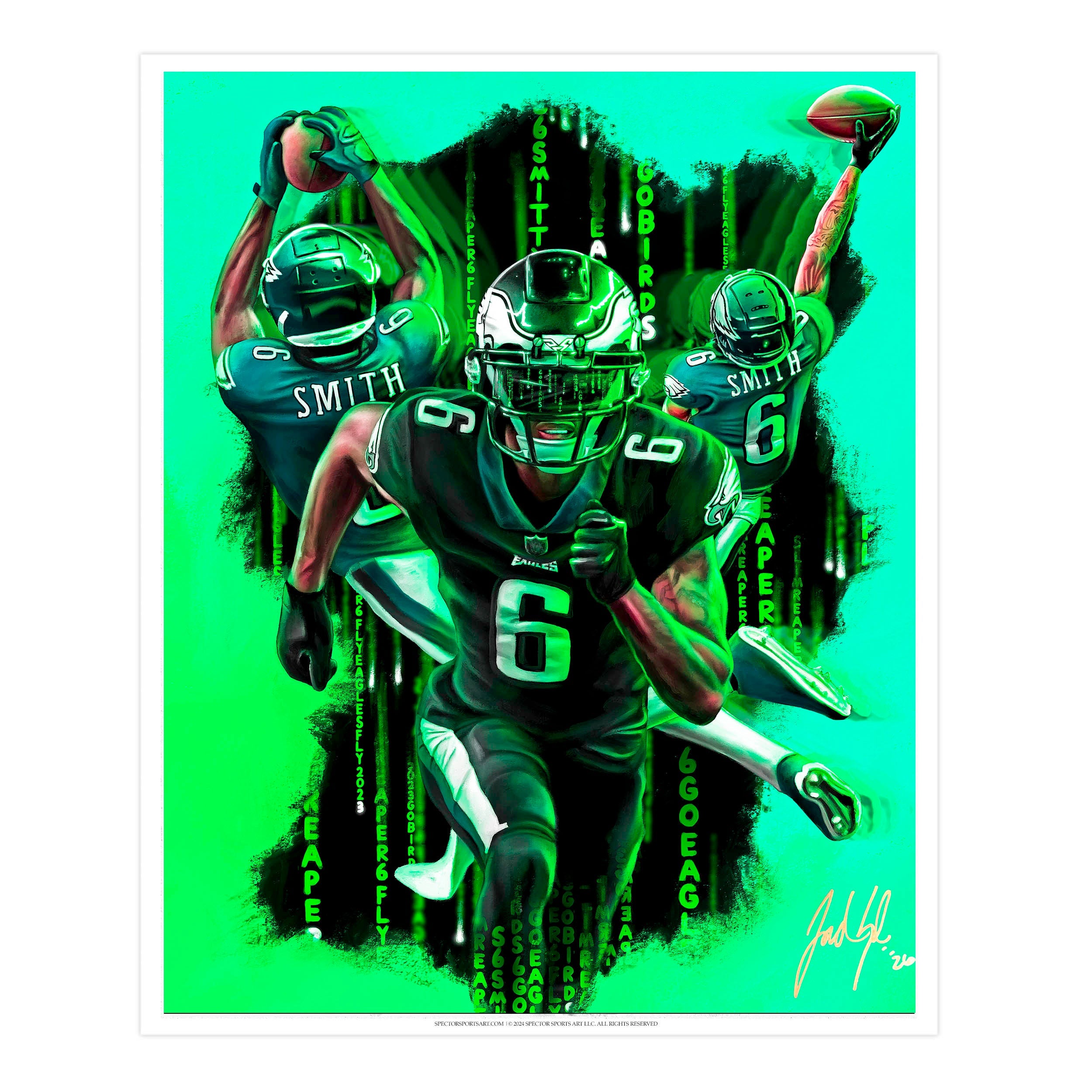 Devonta Smith “KEEP PUSHING”