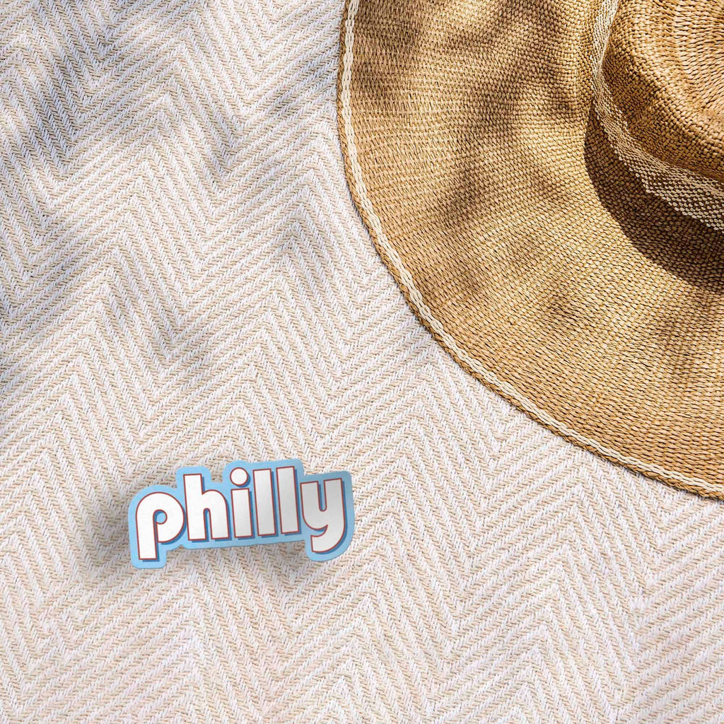 Retro Philly Sticker - Philadelphia Decal for Hydroflask