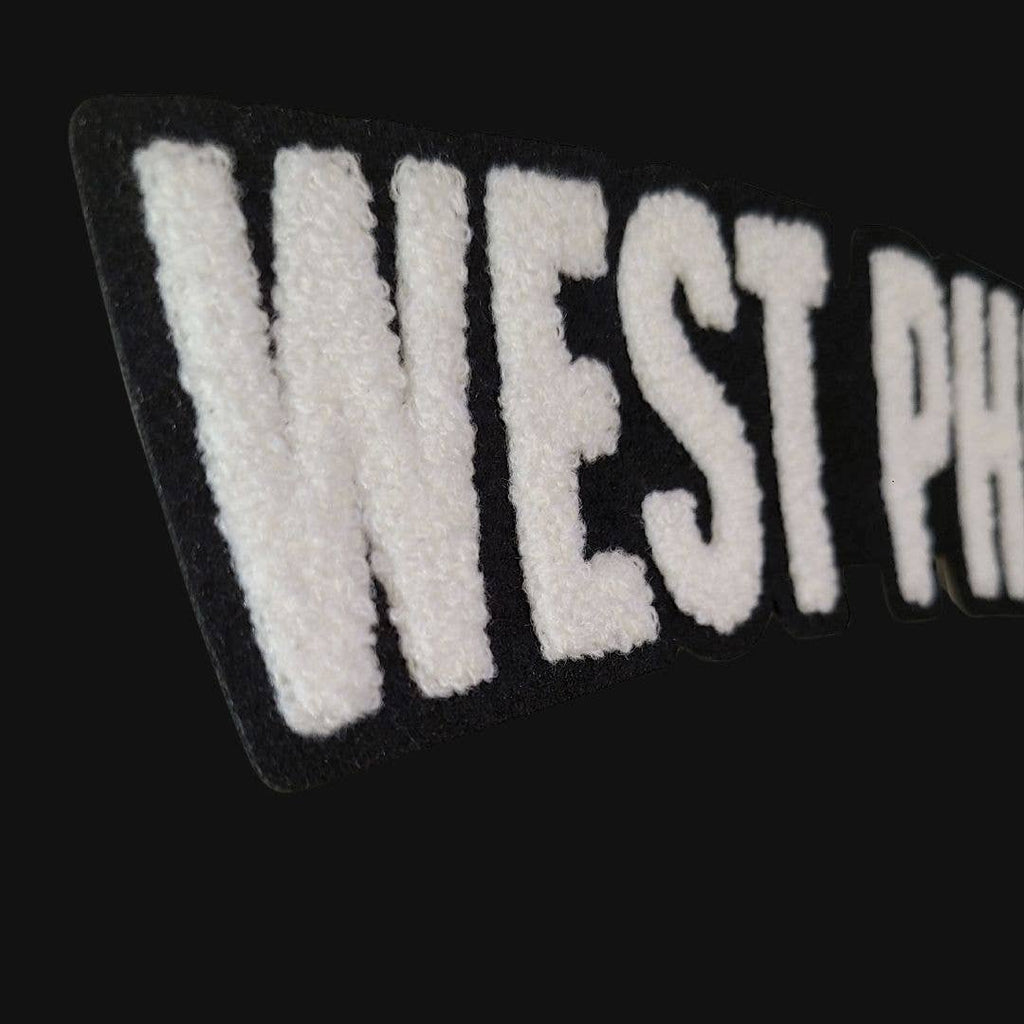 West Philly Hoodie Chenille Embroidery Philadelphia