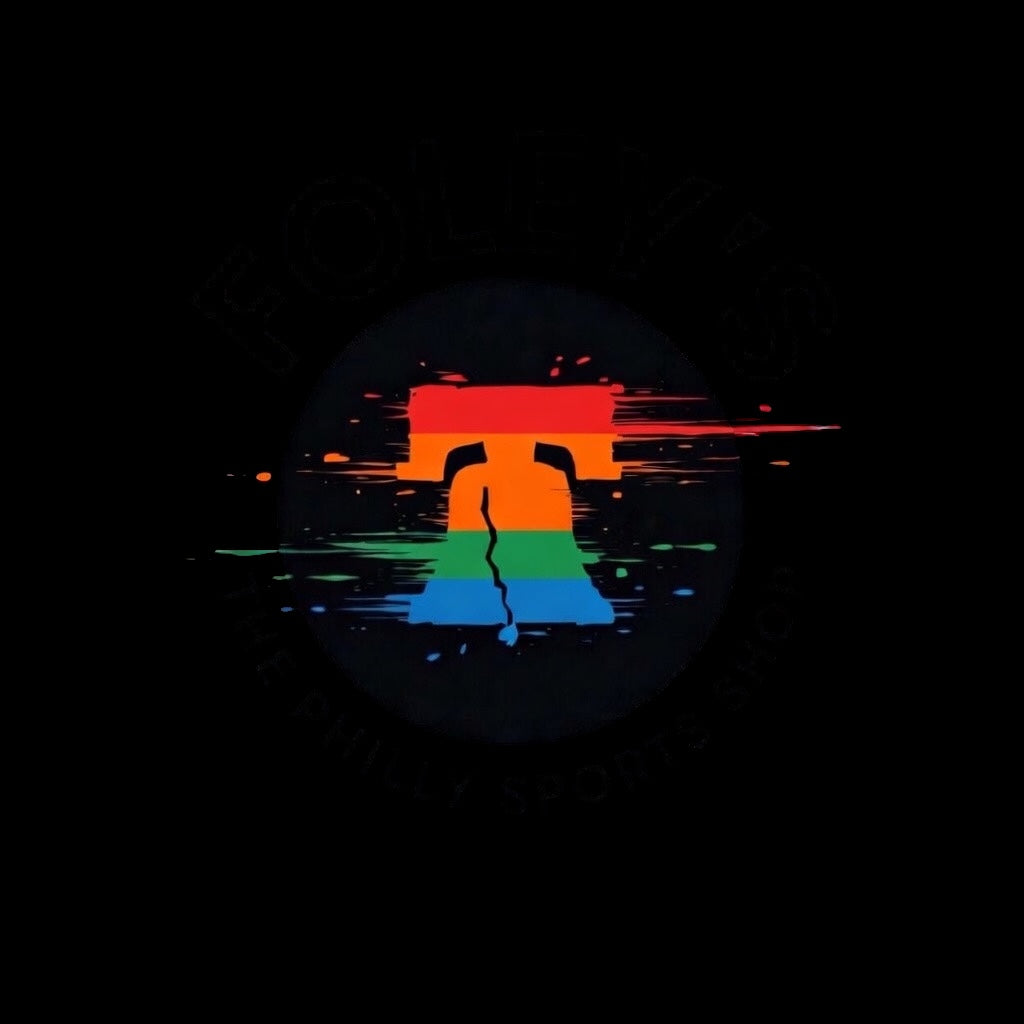 Colorful abstract design on a black background
