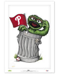 Oscar Rep Your Colours x MLB Phillies Limited Edition Art Print