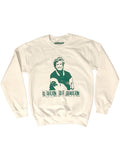 Queen of Green Sweatshirt (White)