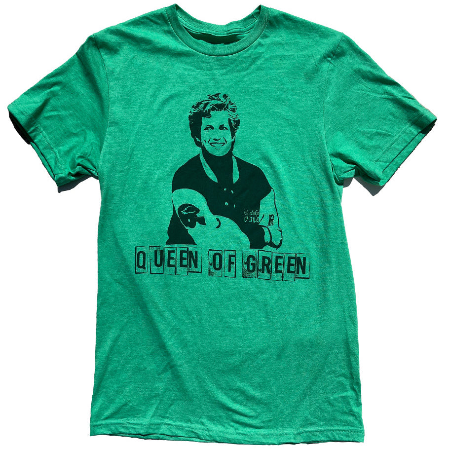 Queen of Green Tee Shirt (Green)