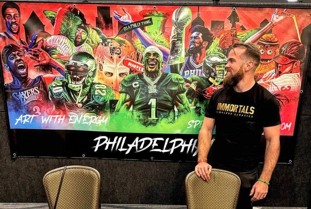 Philly Sports "Art With Energy" Banner