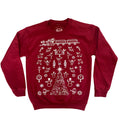 Wanamaker Jumbo Print Sweatshirt (Red)